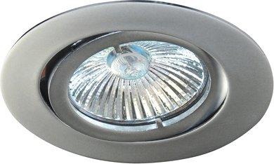 NV EB-Strahler rund perlchrom,1x max.50W Gx5,3 QR-CBC51 12V 