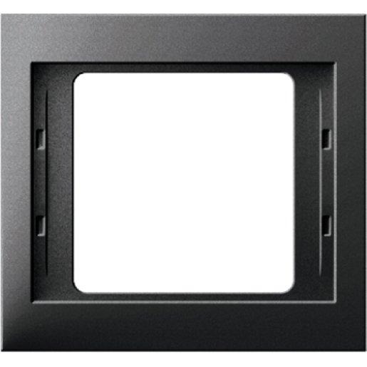 Abdeckrahmen 1-fach K.1 - anthrazit/ matt 