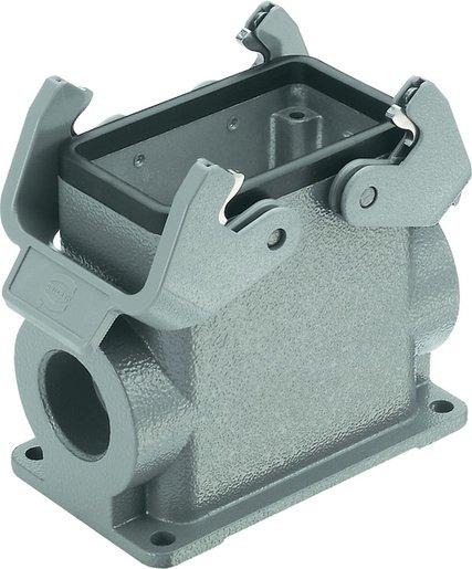 Han 10B Sockelgehäuse Zinkdruckguss Querbügel 