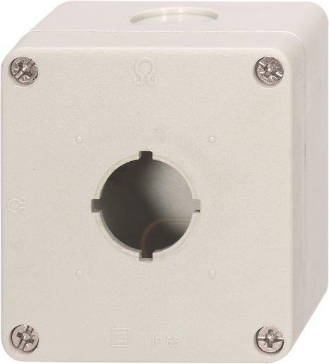 Leergehäuse 1 Befehlsstelle 3 x Ø20,5mm durchbrechbar 