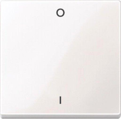 Wippe mit Kennzeichnung 0/ 1 polarweiß glänzend 