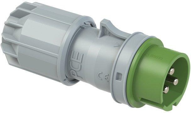 Twist Stecker 32A 3p 24/42V~ IP44 vernickelte Kontakte 