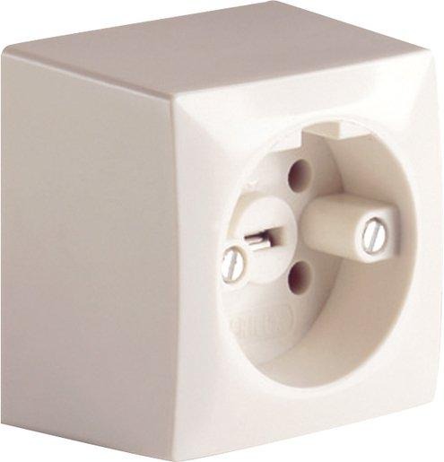 PERILEX-AP-Steckdose 16A weiß 