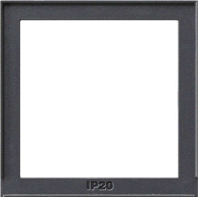 Adapterrahmen 50x50 quadratisch für System 55 und TX_44 anthrazit 