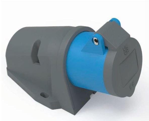 Wandsteckdose CEE WASTD-SL 3x16 230V 11895 schraublos 