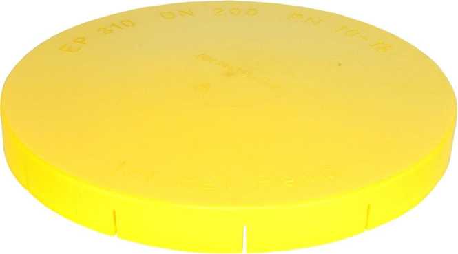 Verschlusskappe für Fundamentrohr DN300 