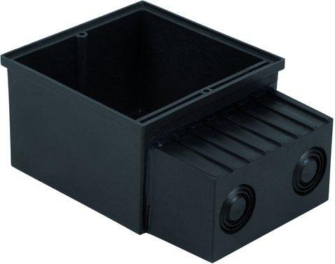 Einputzdose 88,5x122,5x55mm (BxLxH),passend zu EB-Strahler 740027/28 