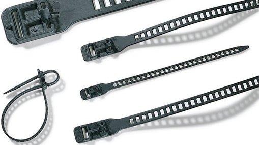 Softfix Kabelbinder XS 180x7,0 schwarz 16 Stück per Pack 