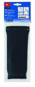 Kabelbinder 200x12,5 Textie M PA/PP schwarz 10 ST 