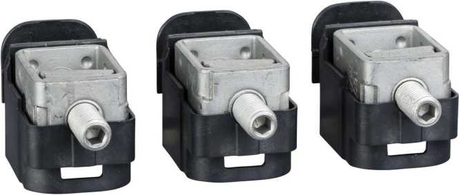 Rahmenklemmen 160 A für NSX 100/250 1,5 - 95 mm² 3 Stück 