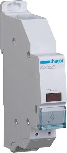 LED Leuchtmelder 12V-48V AC/DC LED Rot QuickConnect 