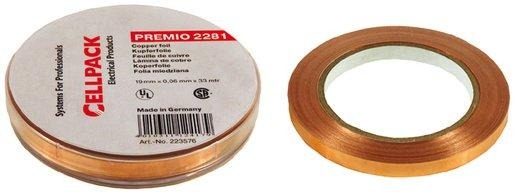 Premio Kupferfolie Typ Nr. 2281 DxBxL 0,06mm x 19mm x 33m 