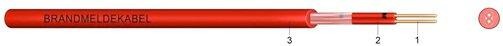 Brandmeldekabel JB-YY 2x0,8 - 100m Bund 