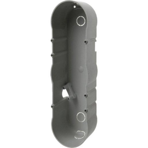 Berührungsschutzdose 3fach Integro grau 