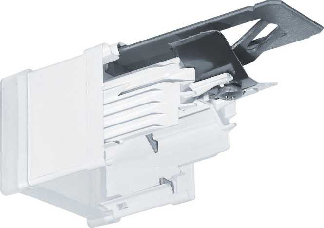 Endkappe weiß Tragschiene abgelängt TECTON 