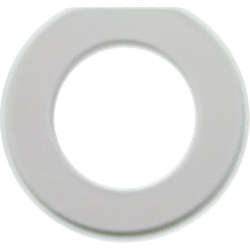 1-fach Glasendrahmen Glasserie - polarweiß/klar 