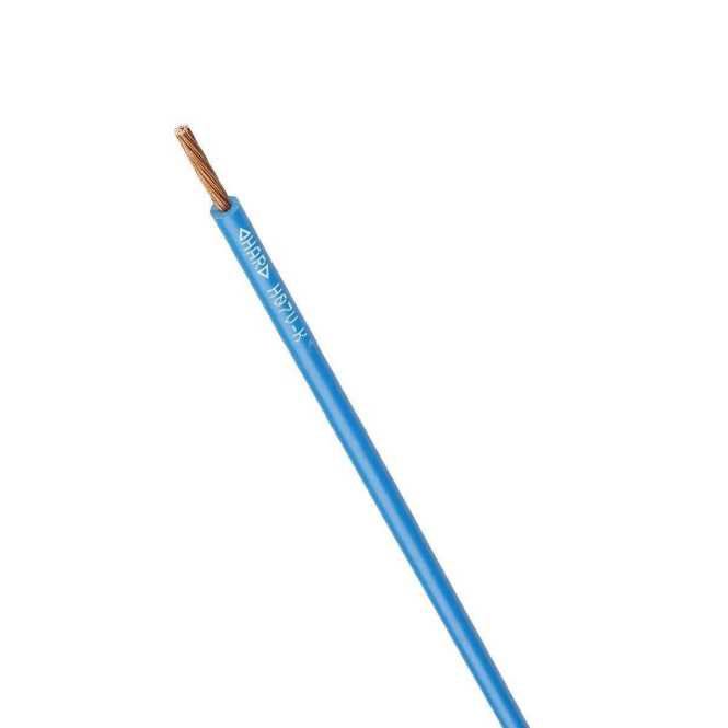 PVC Aderleitung 10 mm² blau 100m Bund 