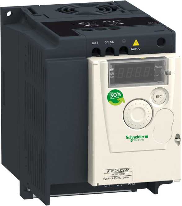 Frequenzumrichter Altivar12 IP20 1,5KW 1X240V C1 ATV12HU15M2 