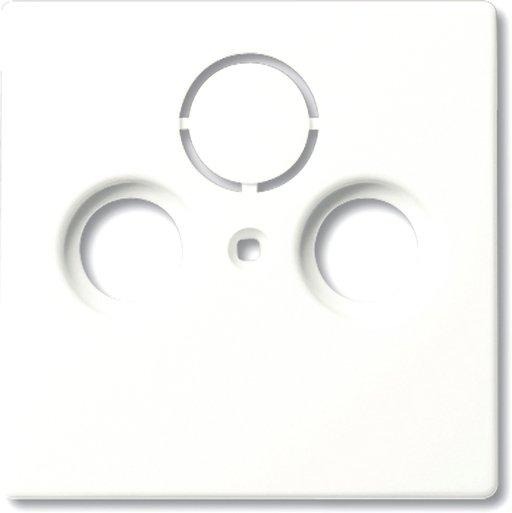 Abdeckung future linear für Antennensteckdosen mit 2 Anschlüsse 