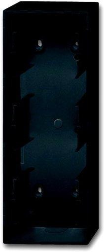 Aufputz Gehäuse future 3-fach schwarz matt 