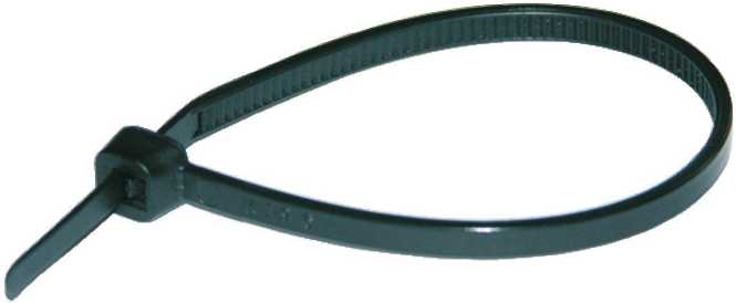 Kabelbinder schwarz 370 x 7,6 mm 