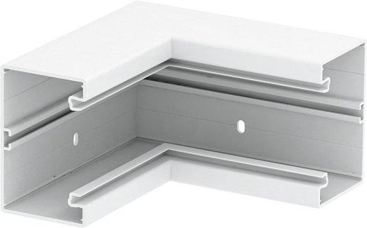 Inneneck 70x110mm PVC reinweiß RAL 9010 
