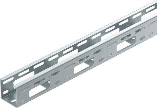 AZ-Kleinkanal gelocht Stahl bandverzinkt 50x50x3000 mm 