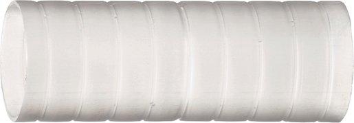 Kunststoff Steckmuffe 40 transparent Rille 