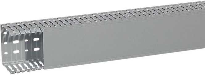 Kabelkanal (base + cover) Transcab (BxH) 100x80 mm / RAL 7030 