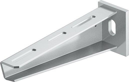 Wand- und Stielausleger mit angeschweißter Kopfplatte B510mm V2A 
