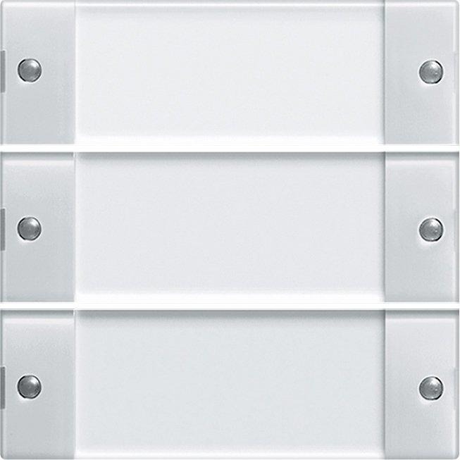 Wippenset 3-fach System 55 reinweiß glänzend 