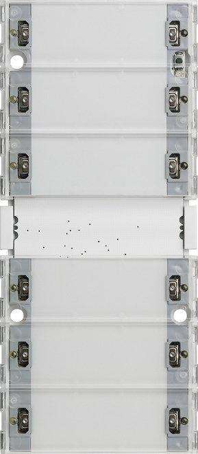 KNX Tastsensor 3 Komfort 6-fach für System 55 