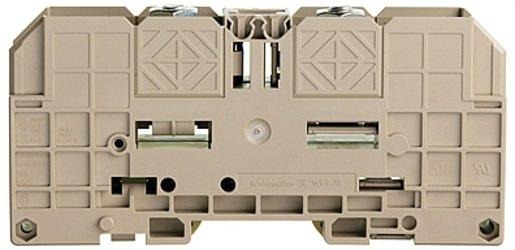 Durchgangs-Reihenklemme mit Schraubanschluss WFF 70/AH Bolzenanschluss 
