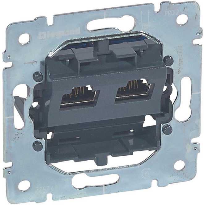 Einsatz DAE 8/8 (8/8) STP RJ45 C6 vollgeschirmt 