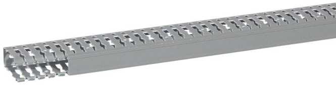 Kabelkanal (base + cover) Transcab (BxH) 25x60 mm / RAL 7030 