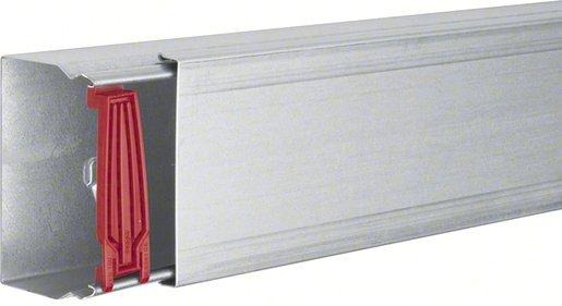 Leitungsführungskanal aus Stahlblech LFS E30 60 x 100 mm verzinkt 