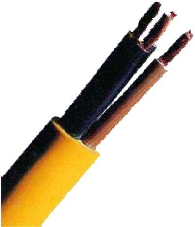 PVC Baustellenleitung K35 XYMM-J 4x1,5 gelb 100m Bund 
