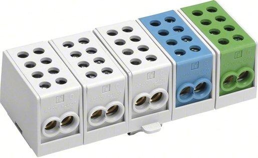 Hauptleitungsabzweigklemme 5-polig je Pol 2x35 mm² 