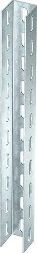 U-Stiel 3-seitig gelocht 50x50x6000 St FT 