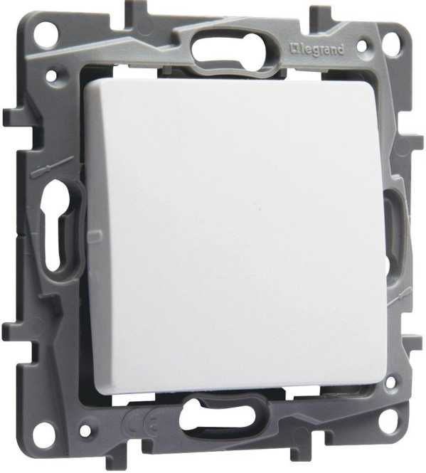 Niloe Wechselschalter 10AX mit Steckklemmen ohne Spreizkrallen 