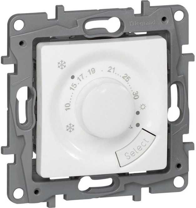 Niloe Thermostat 7-30°C Schließerkontakt 8A ohne Spreizkrallen 