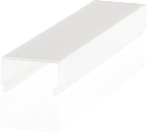 PMMA Abdeckung U-Form weiß für LED XT-ProfiL 2000x23 mm 