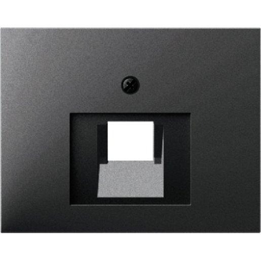 Zentralstück für UAE-Steckdose K. 1 anthrazit matt 
