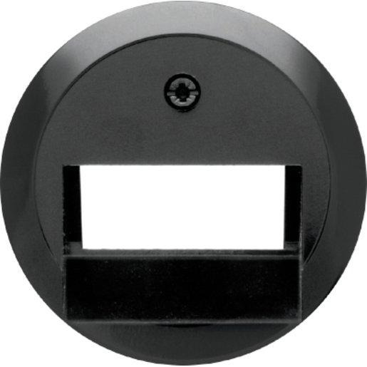 Zentralstück f. UAE/E-DAT Design/Telekom ISDN-Steckdose Palazzo sw 