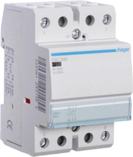 Installationsschütz für Reiheneinbau 40 A 2S 230 V ESC240 