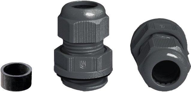 Kabelverschraubung Perfect Fix M25 schwarz RAL 9005 IP68 