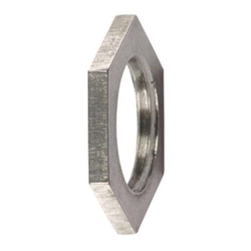 Gegenmutter Messing vernickelt M40 