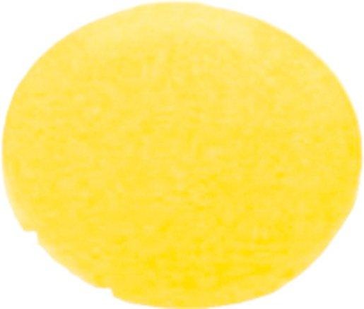 Tastenlinse flach gelb 
