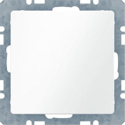 Blindverschluss mit Zentralstück Q.1 polarweiß samt 