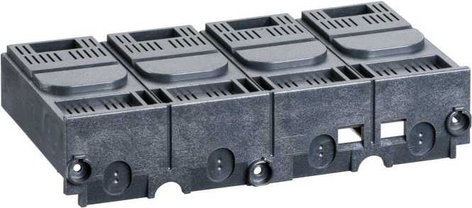 Kurze Klemmenabdeckung 4-polig für NSX100/250 